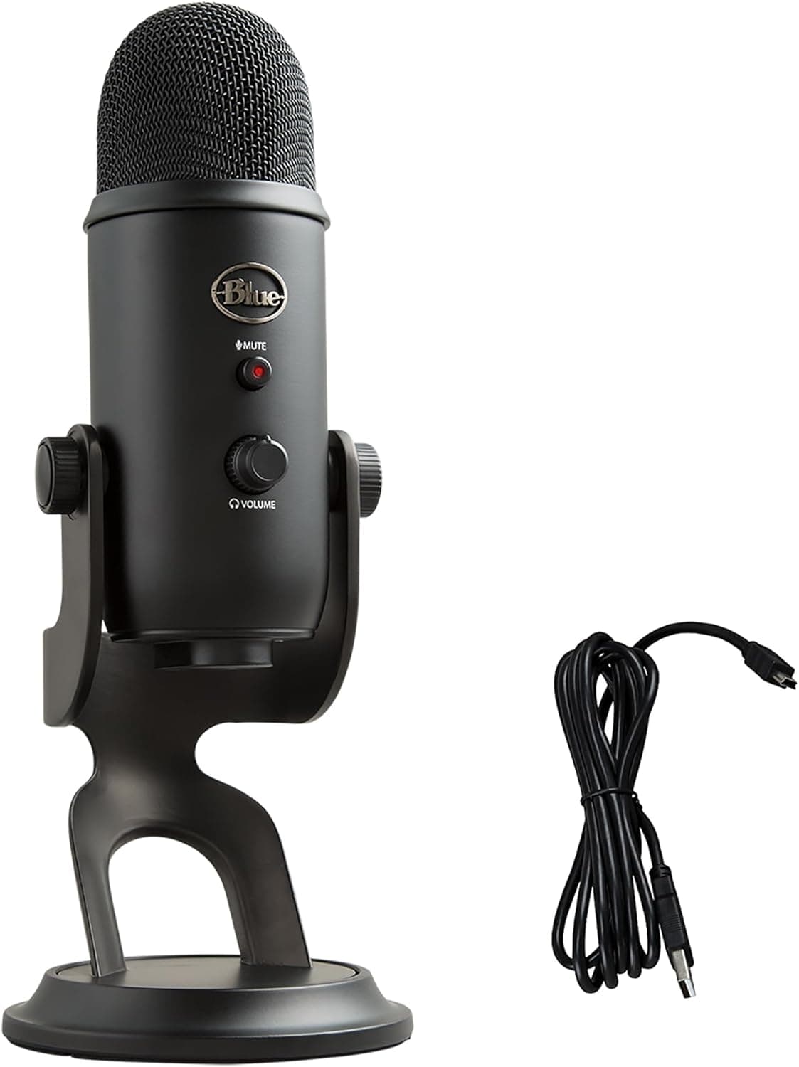 Blue Yeti USB Condenser Microphone for Recording and Streaming