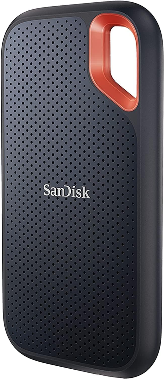 SanDisk Extreme Portable SSD 2TB, USB-C, IP65 Water & Dust Resistant